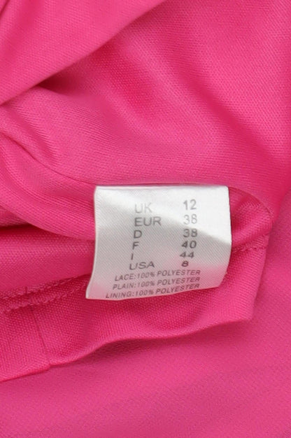 Gina Bacconi Women’s Pink Slip Dress Size 12