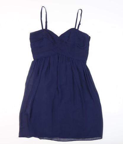 Coast Women's Blue A-Line Party Dress Size 12