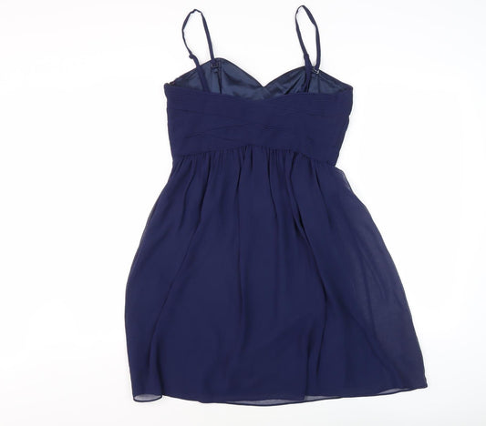 Coast Women's Blue A-Line Party Dress Size 12