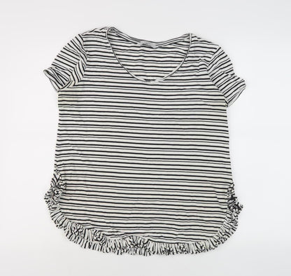 Womens UK Size 10 NEXT White Basic T-Shirt