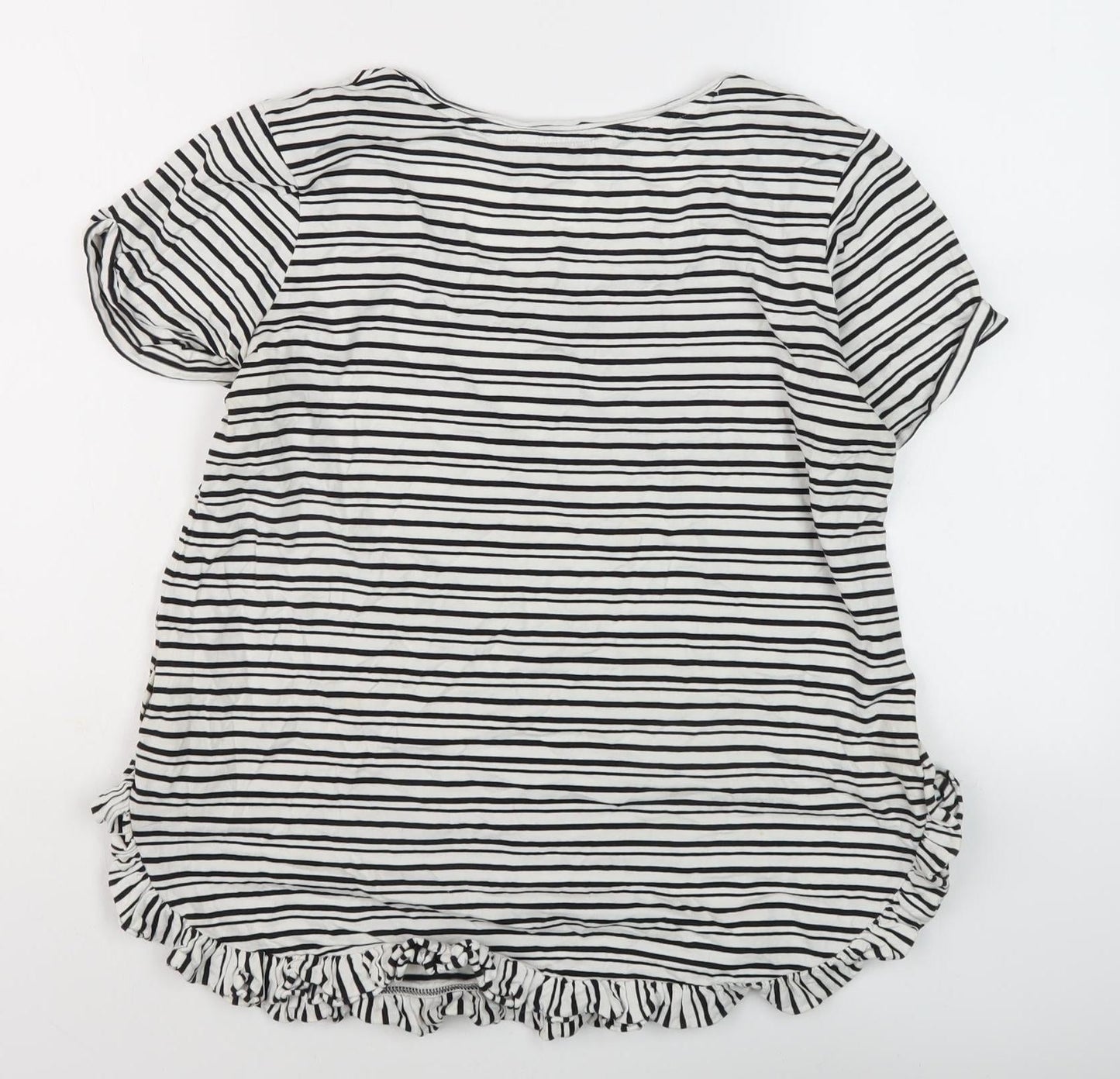 Womens UK Size 10 NEXT White Basic T-Shirt