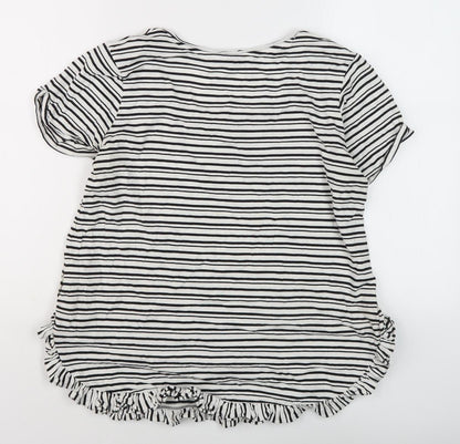 Womens UK Size 10 NEXT White Basic T-Shirt