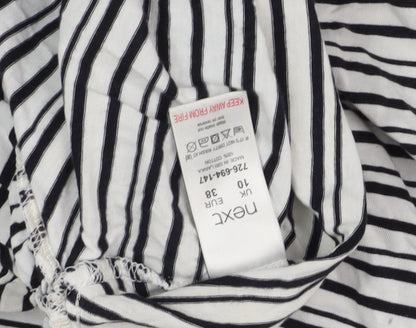 Womens UK Size 10 NEXT White Basic T-Shirt