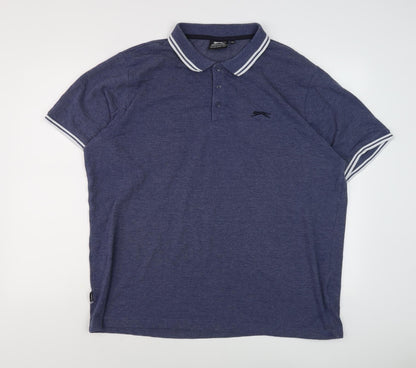 Slazenger Men's Blue 2XL Polo Shirt