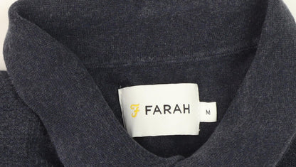 Farah Black Men's M Long Sleeve Polo Shirt