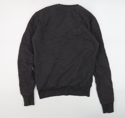 Marvel Boys Black Graphic Pullover Sweatshirt XS