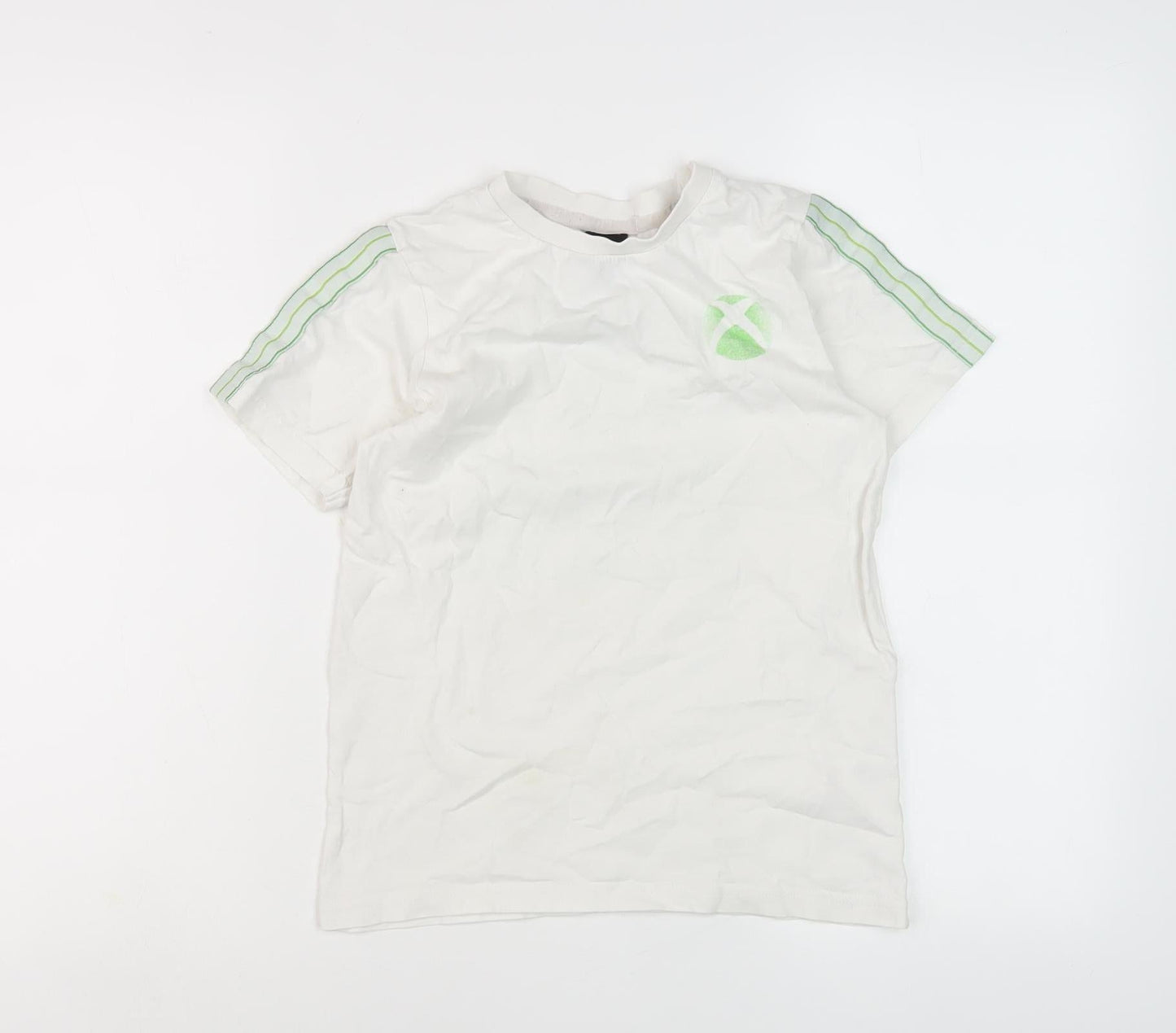 Xbox Boys White Graphic T-Shirt, 6 Years, Casual Style