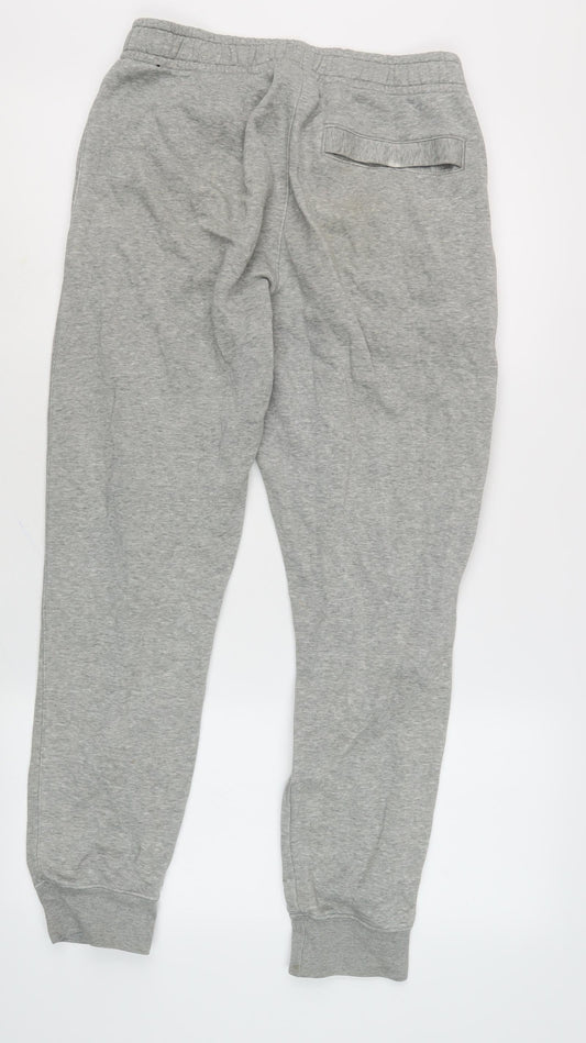 Nike Men's Grey Jogger Trousers, Size S, Athletic Fit