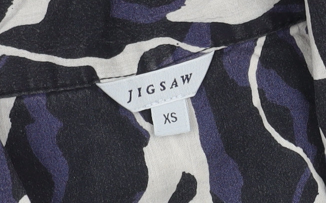 Womens UK Size XS Jigsaw Multicoloured  Button-Up