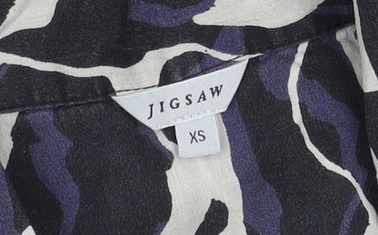 Womens UK Size XS Jigsaw Multicoloured  Button-Up