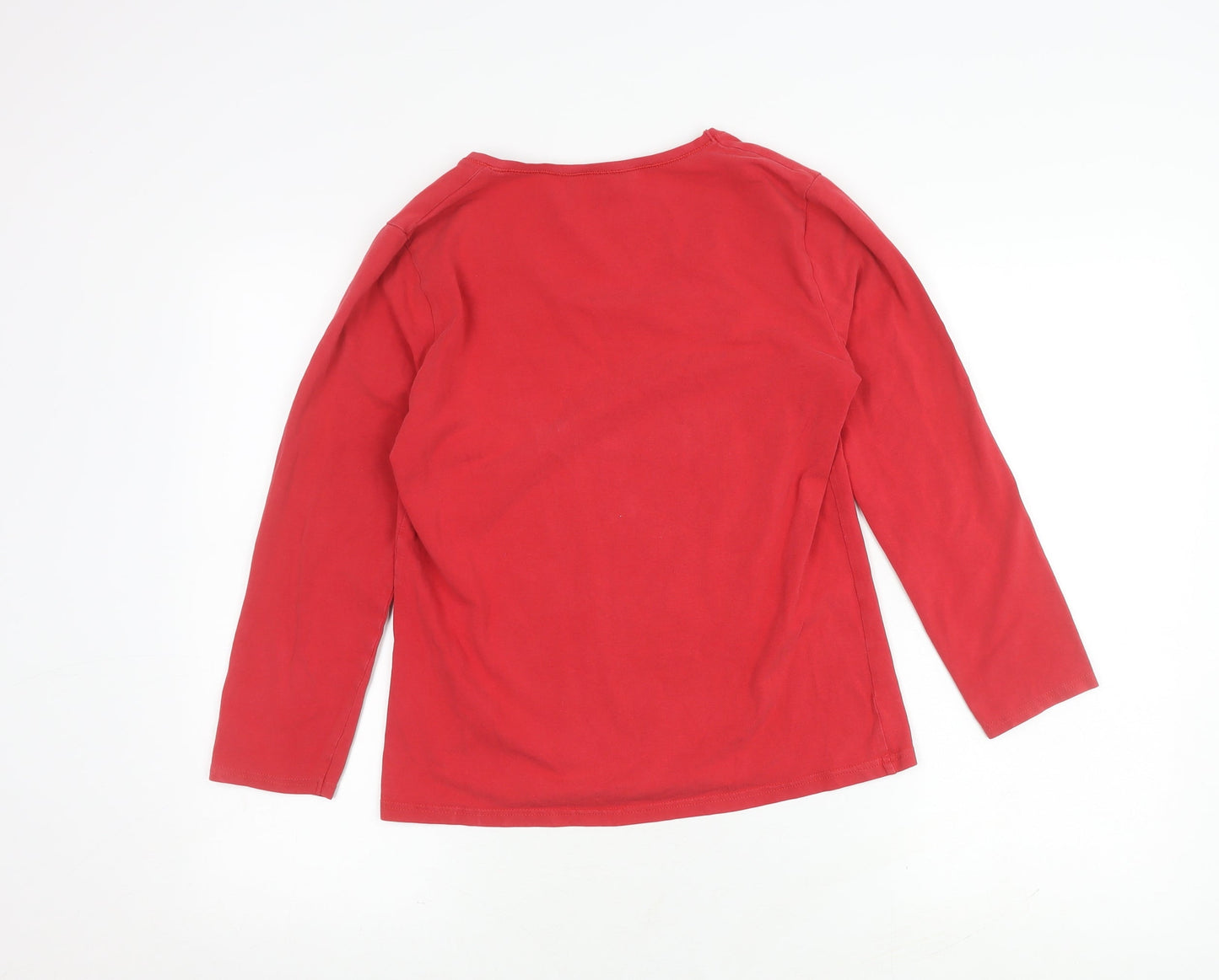 Womens UK Size L Hobbs Red  T-Shirt