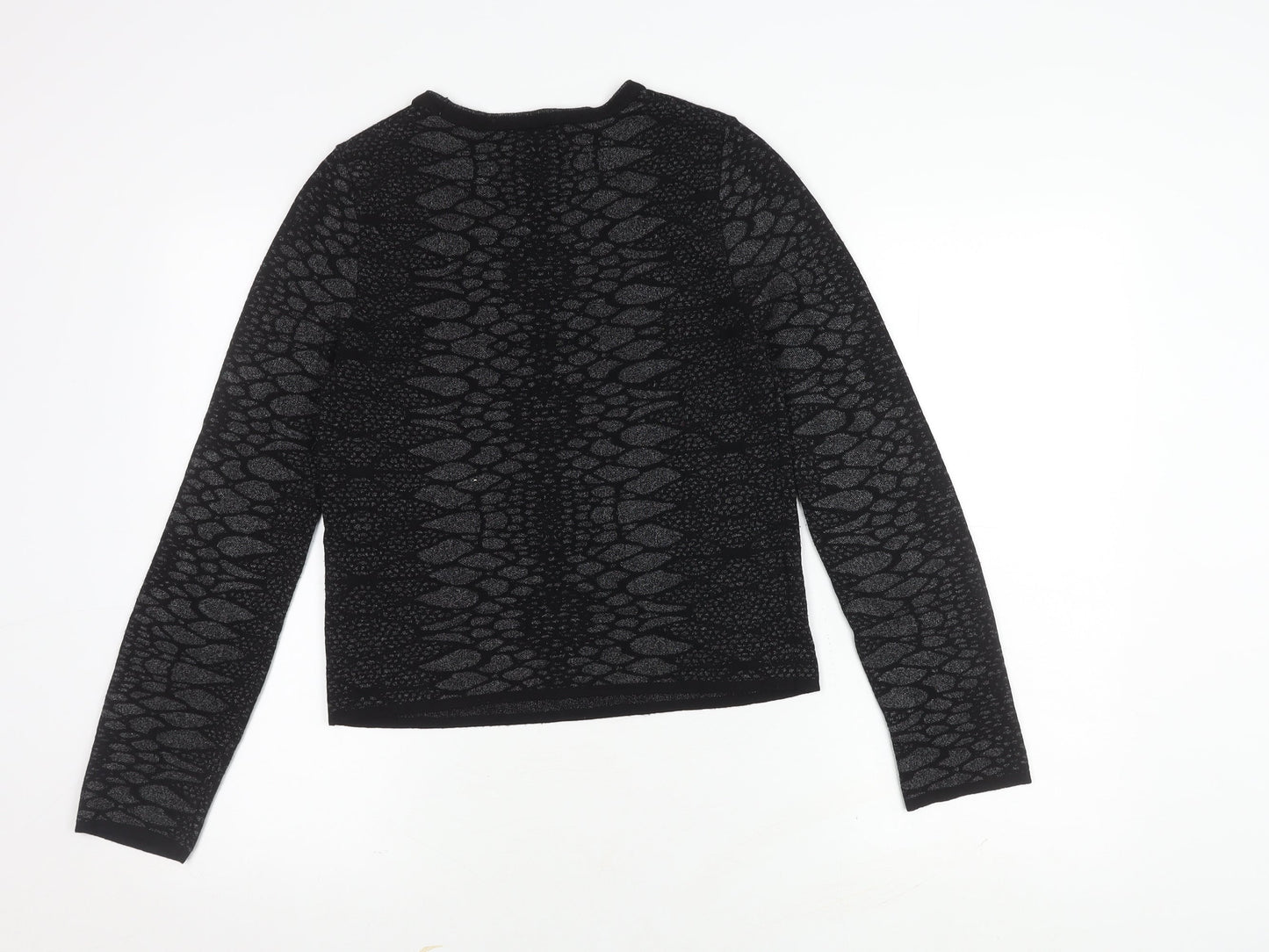 Womens UK Size M Zara Black  T-Shirt
