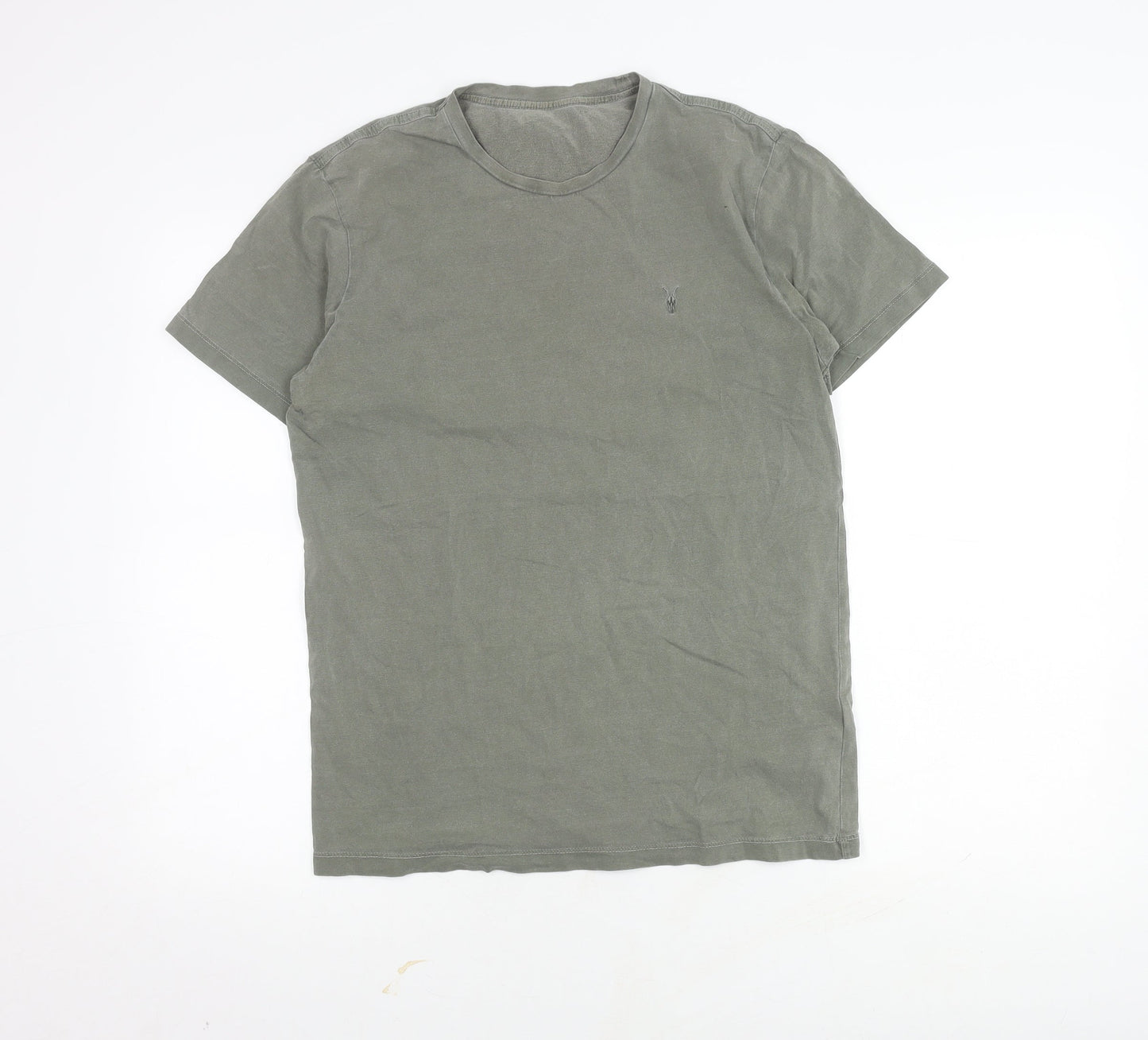 Mens UK Size S AllSaints Green  T-Shirt