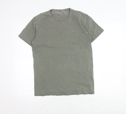 Mens UK Size S AllSaints Green  T-Shirt