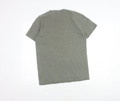 Mens UK Size S AllSaints Green  T-Shirt