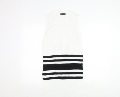 Womens UK Size L Marks and Spencer Multicoloured Basic Tank