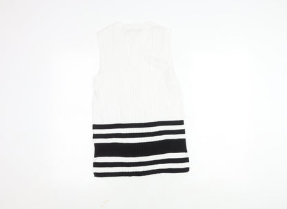Womens UK Size L Marks and Spencer Multicoloured Basic Tank