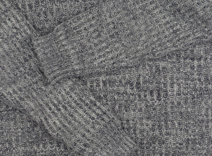 Label Lab Men's Grey Knit Chunky Pullover Jumper M