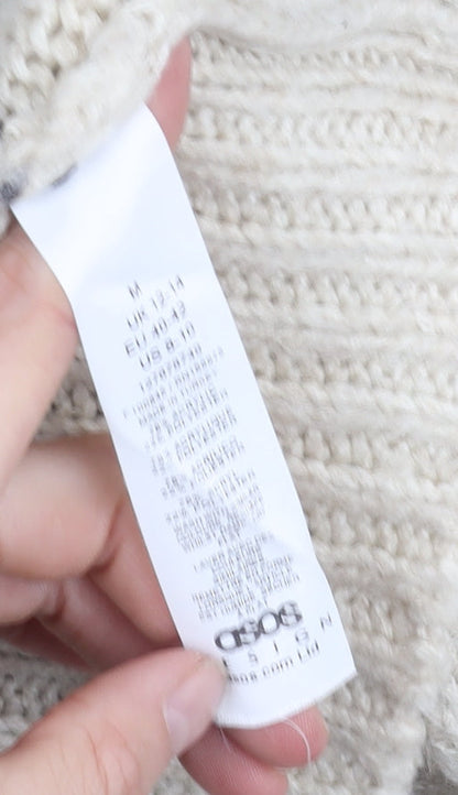 ASOS DESIGN Women's Multicoloured Striped Pullover Jumper M