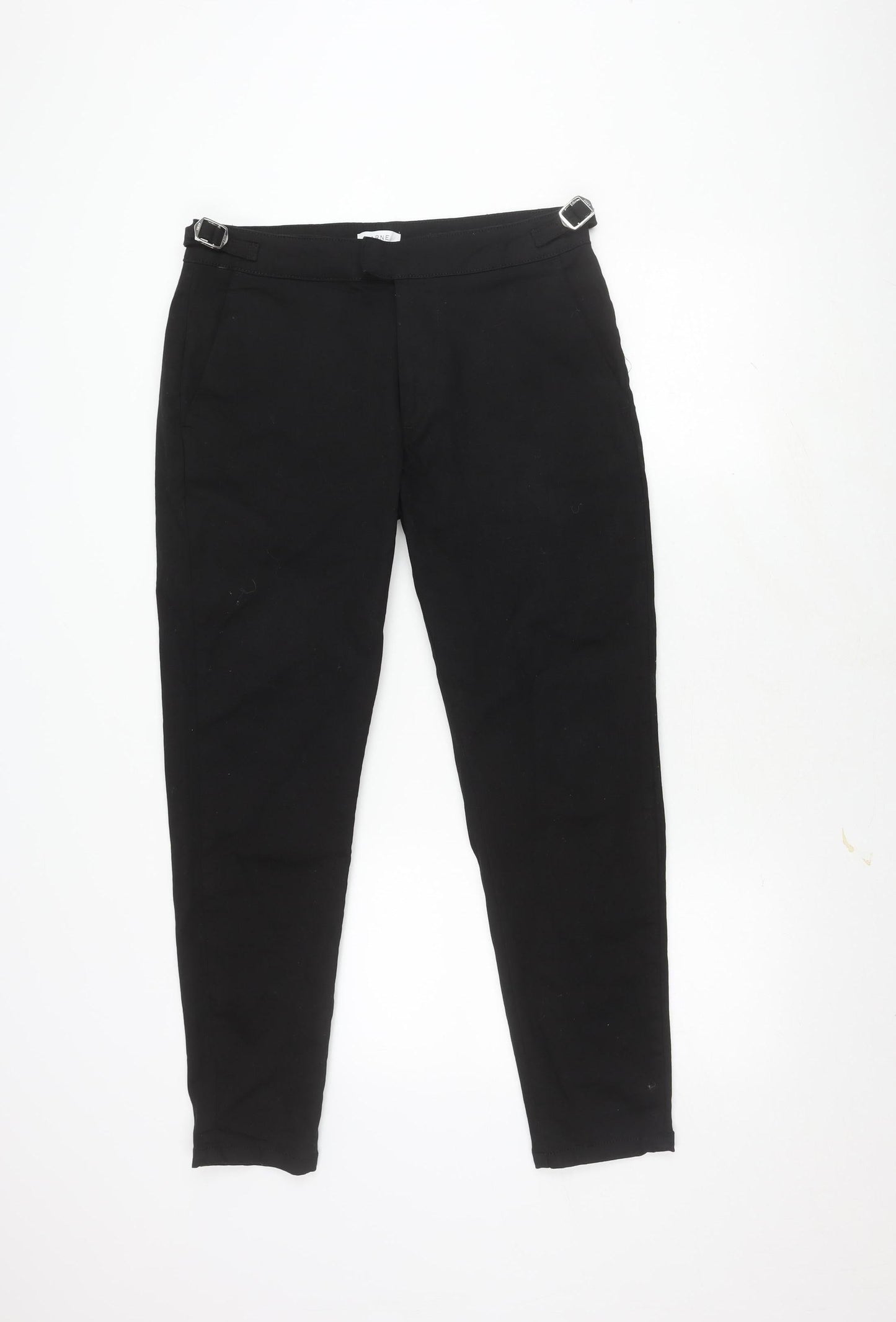 ARNE Women's Black Tapered Trousers M