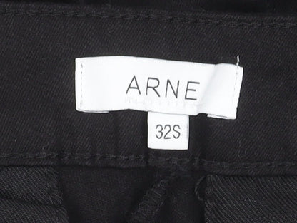 ARNE Women's Black Tapered Trousers M