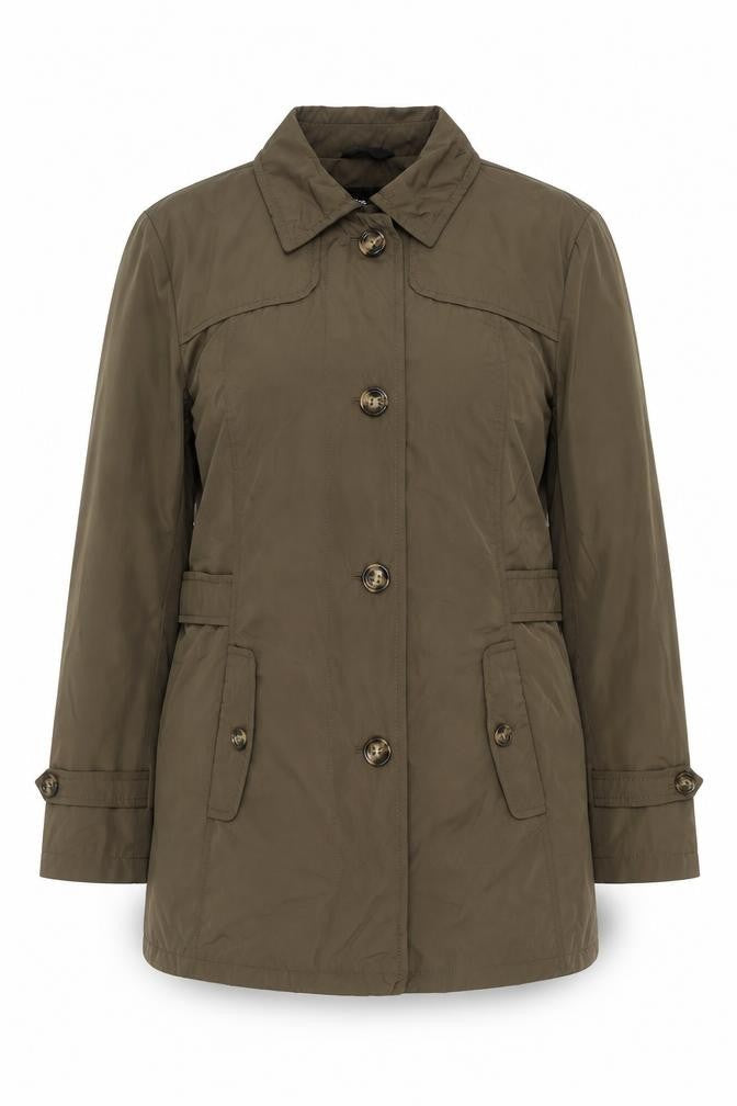 Mens UK Size 46 Gerry Weber Green Trench Coat