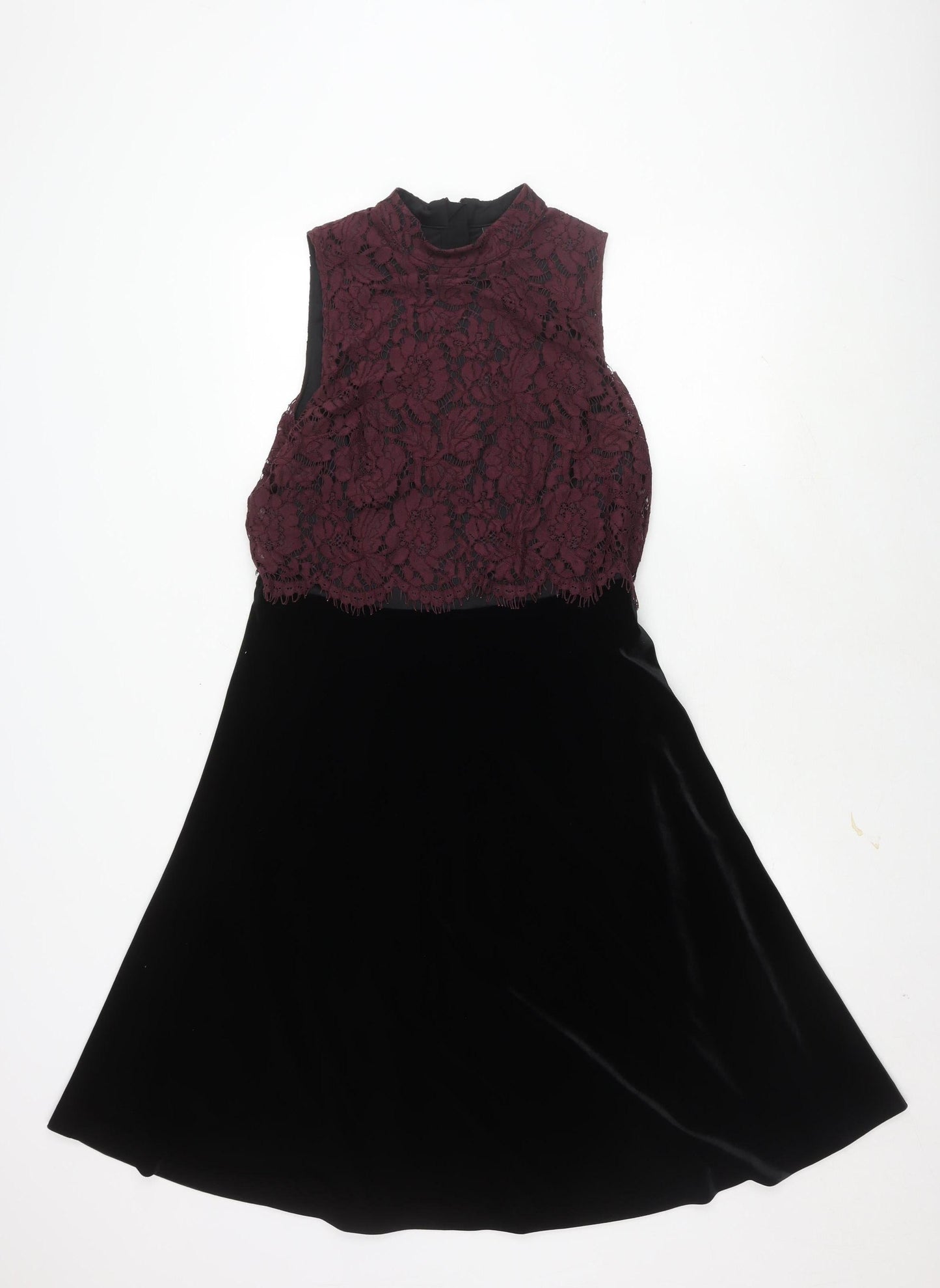 Next Women's Black Lace Dress - UK Size 12