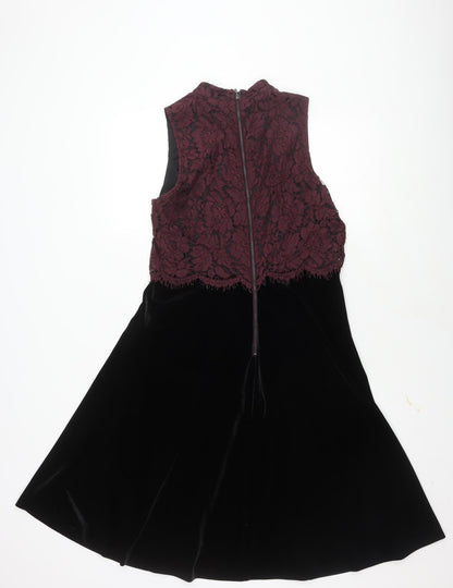 Next Women's Black Lace Dress - UK Size 12