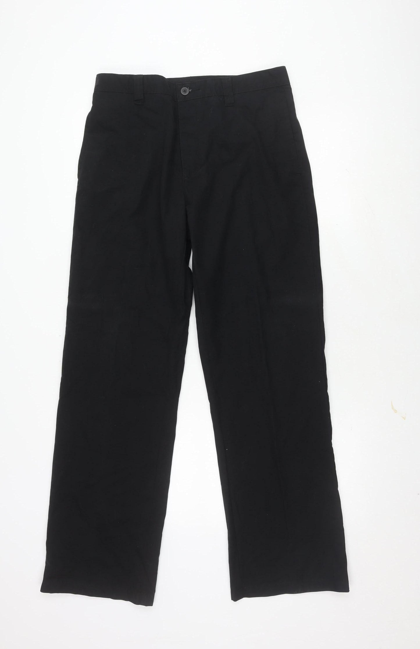 Debenhams Men's Black Regular Fit Trousers