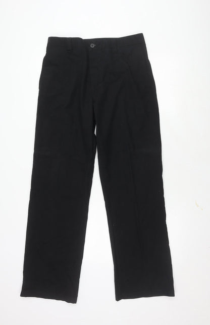 Debenhams Men's Black Regular Fit Trousers