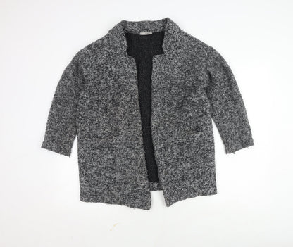 Womens UK Size 12 Zara Black Cardigan Jumper
