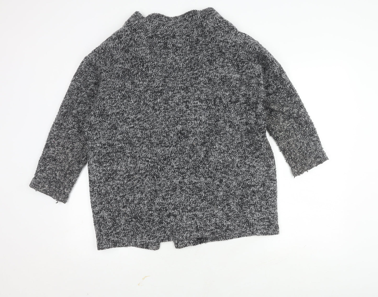 Womens UK Size 12 Zara Black Cardigan Jumper