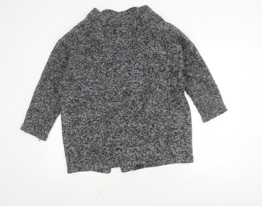 Womens UK Size 12 Zara Black Cardigan Jumper