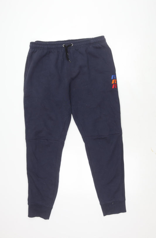 Russell Athletic Men's Blue Jogger Trousers L