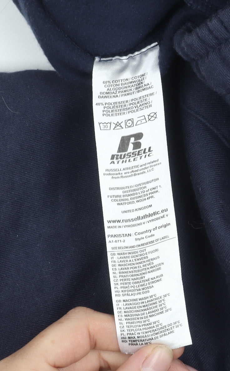 Russell Athletic Men's Blue Jogger Trousers L