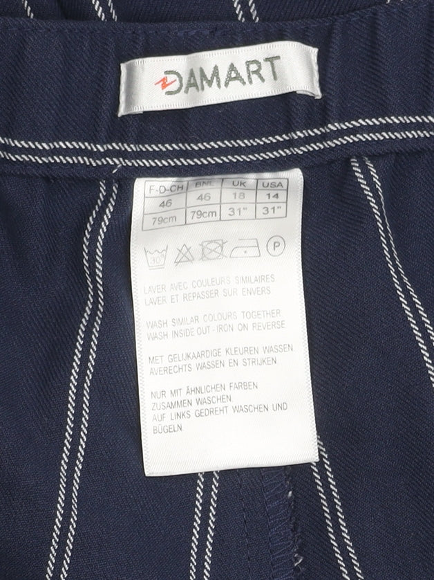 Womens UK Size 18 Damart   Blue Trousers