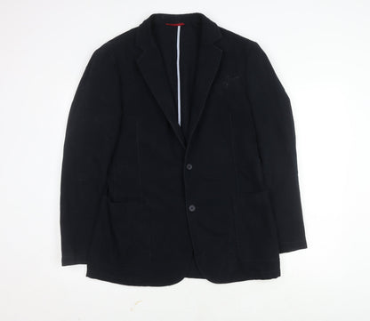 Mens UK Size 38 Charles Tyrwhitt Regular Black Suit Jacket