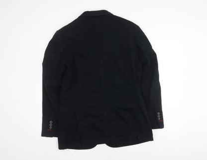 Mens UK Size 38 Charles Tyrwhitt Regular Black Suit Jacket