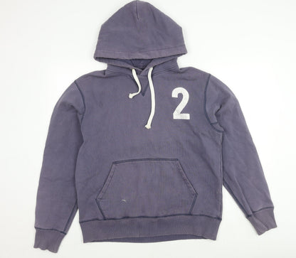 Mens UK Size S Jack Wills Blue Pullover Hoodie