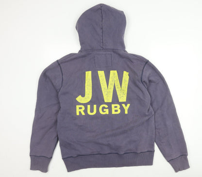Mens UK Size S Jack Wills Blue Pullover Hoodie