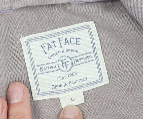 Womens UK Size L Fat Face Beige  Hoodie