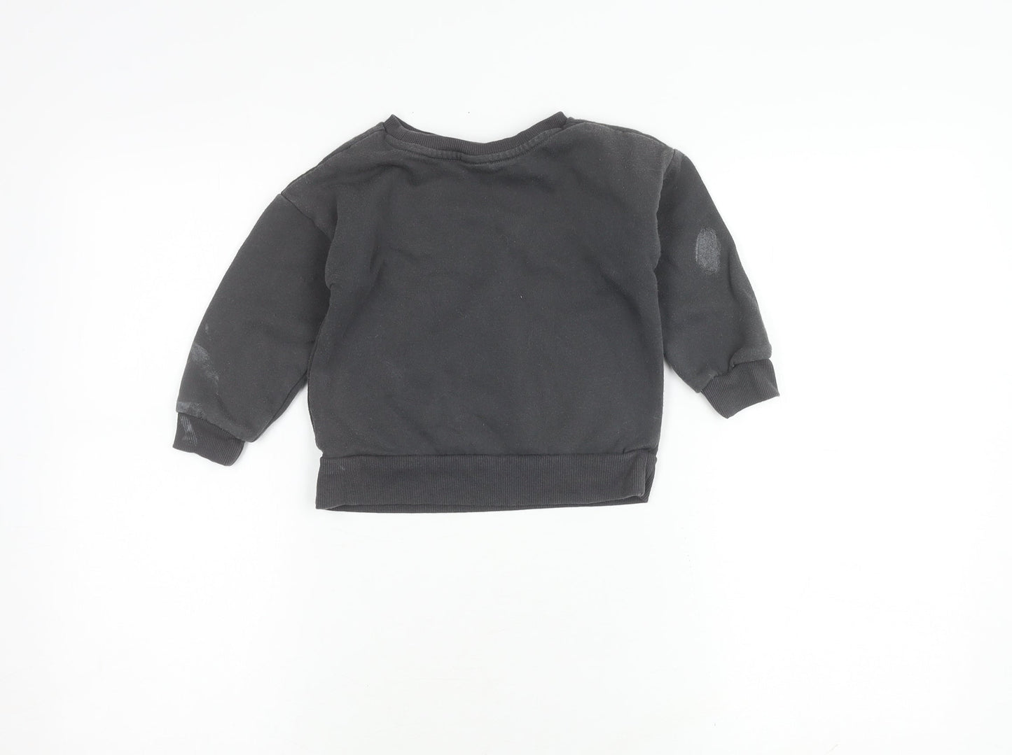 Disney at Primark Girls Black Minnie Mouse Sweatshirt 3-4Y