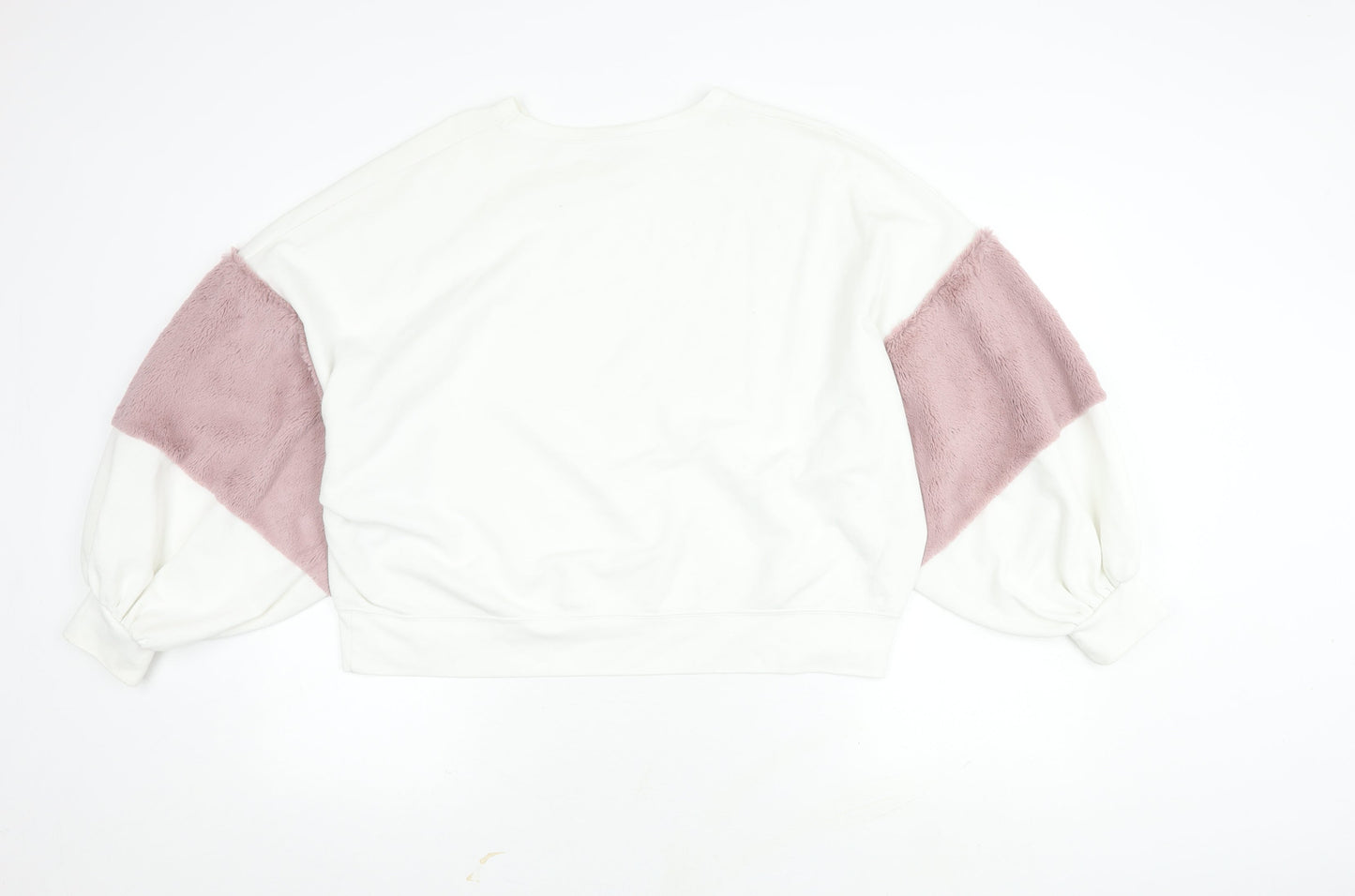 Womens UK Size S Zara Ivory Pullover Jumper