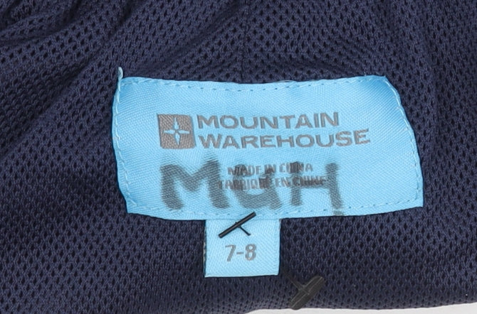 Mountain Warehouse Boys Blue Snow Pants 7 Years