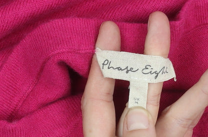 Womens UK Size M Phase Eight Pink Pullover Jumper
