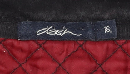 Womens UK Size 16 DASH Black