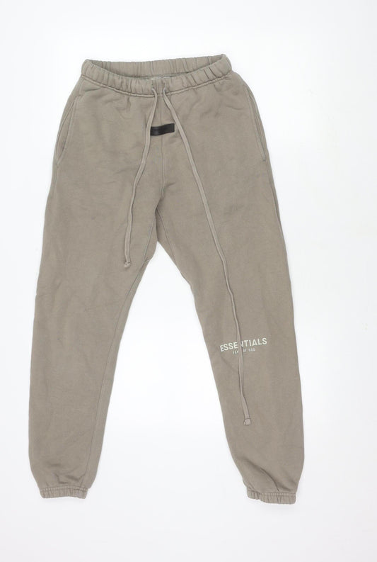 Fear of God Essentials Grey 2XS Jogger Trousers