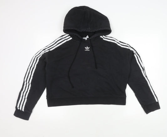 Adidas Women's Black Pullover Hoodie Size 12