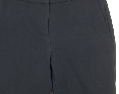 Womens UK Size 10 Marks and Spencer Regular Fit Workwear Casual Blue Trousers