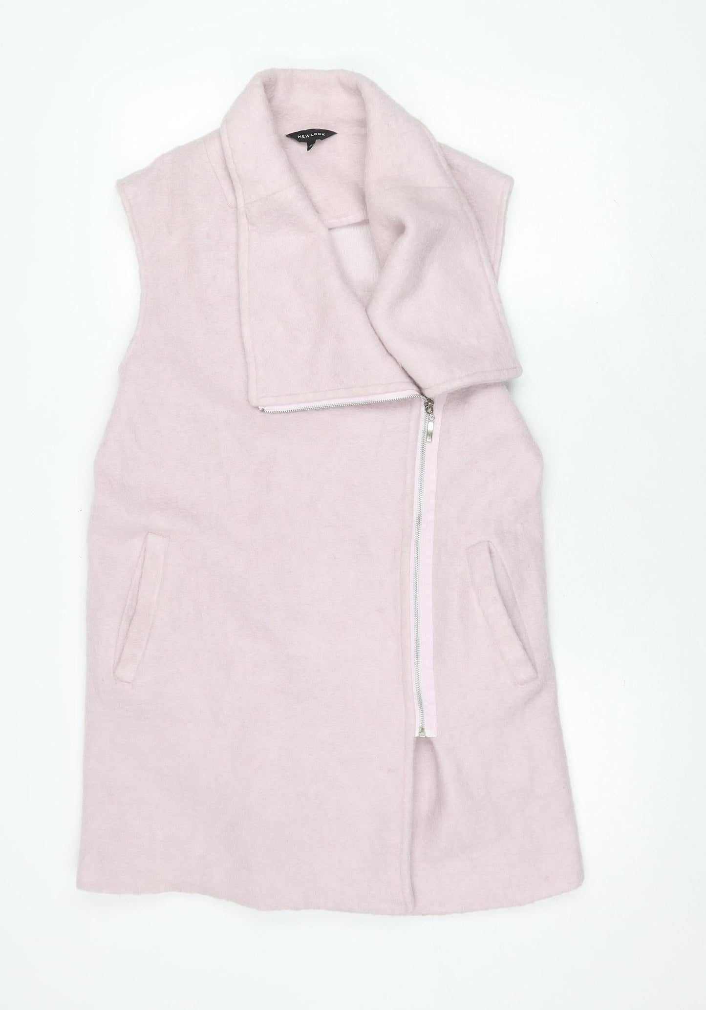 Womens UK Size 12 New Look Pink Basic Jacket